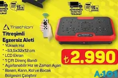 TRİATHLON TİTREŞİMLİ EGZERSİZ ALETİ